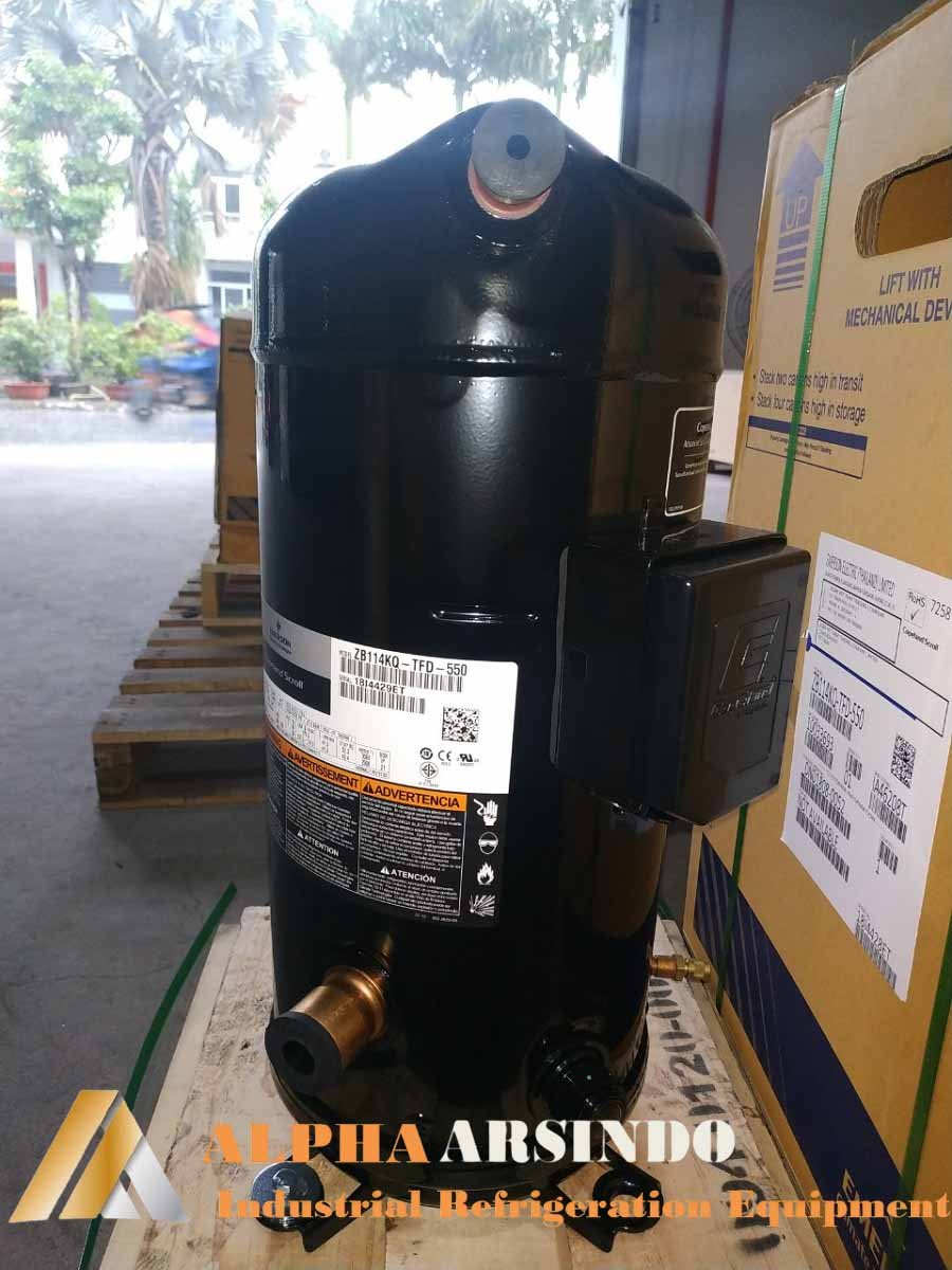 Compressor Copeland Scroll ZB114KQ-TFD-550 - Gambar 3