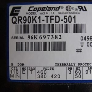 Compressor Copeland QR90K1-TFD-501