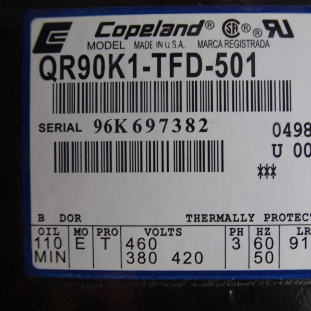 Compressor Copeland QR90K1-TFD-501